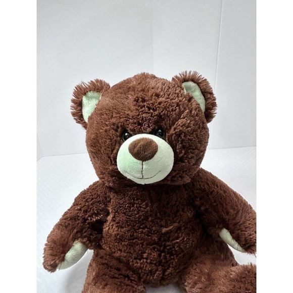 Build A Bear Girl Scouts Thin Mint Cookies Chocolate Brown Mint Green Teddy Bear - Picture 14 of 14